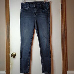 Kut From The Kloth Dark Wash Denim Women's Skinny Ankle Jeans Size 12